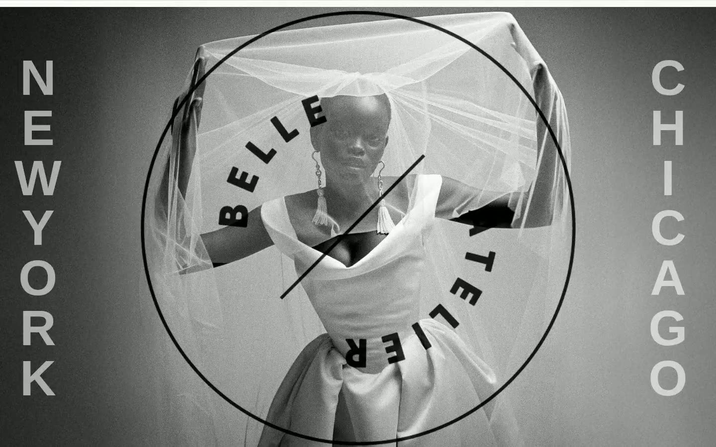 BELLE ATELIER New York website on desktop